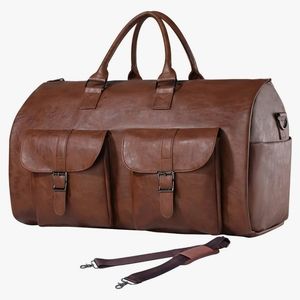 Garment Bag Carry on Garment Duffel Bag Vintage Look